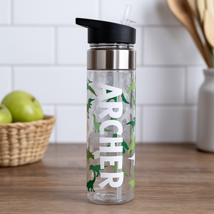 Personalised Dinosaur Drink Bottle