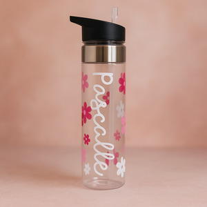 Personalised Flower Drink Bottle