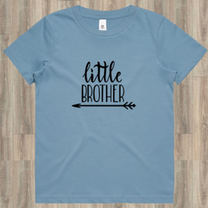 Brother Sister Tees: Little Brother Tee or Onesie (Arrow)