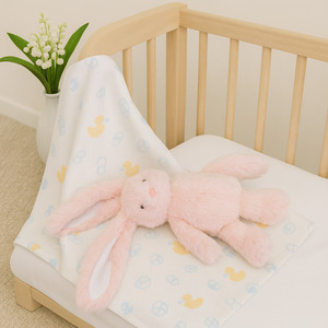 Easter Collection: Bunny Soft Toy Pink – Soft Plush Baby Comforter