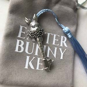 Easter Bunny Key & Storage Pouch