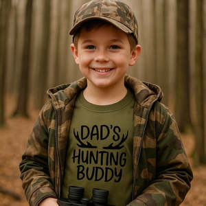 Dads Hunting Buddy T-Shirt - Father Son Hunting Shirt NZ