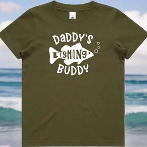 Dads Fishing Buddy T-Shirt - Father Son Fishing Shirt NZ