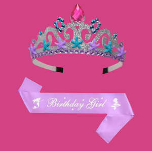 Dresses Tutus Accessories: Birthday Girl Mermaid Set