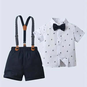 Boys Special Occasion Clothes Accessories: Boys Navy 4 Piece Suit - Wedding Formal Wear Kids NZ