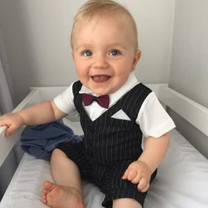 Boy's Romper Tux