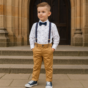 Boys Anchor Print Outfit