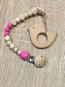 Wooden teether