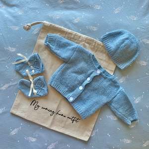 Calico Baby Bag Organiser Set - Set of 4 - NZ