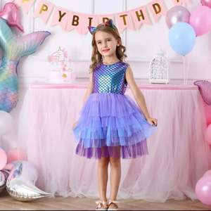 Dresses Tutus Accessories: Purple Mermaid Dress Girls | Shimmering Scale Bodice Tutu NZ