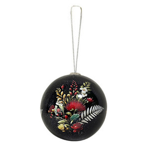 Pohutukawa Tapestry Christmas Baubles