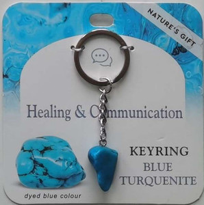Products: Keyring Turquenite- Healing And Communication