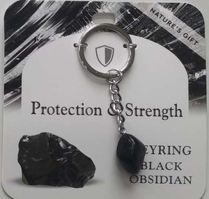 Products: Keyring Obsidian- Protection And Strength