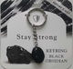 Keyring Obsidian- Stay Strong