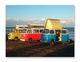 Combi campers - tin sign (30x40cm)