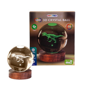 Products: T-Rex 3D Crystal Ball Lamp