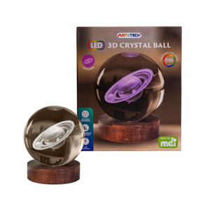 Products: Saturn 3D Crystal Ball Lamp Saturn