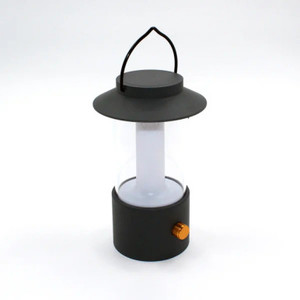 Products: Grey lantern with LED bulb and dimmer switch (19cm tall)