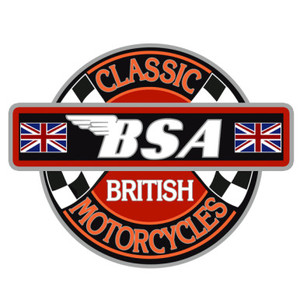 Products: BSA Classic British Motorcycle Metal Sign