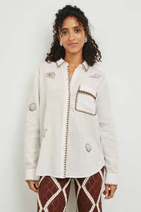 Rails: Rails Saya Embroidered Button Down