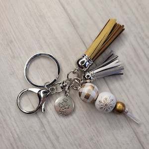 Keyring - Other: Tassel Keyring - Christmas Angel