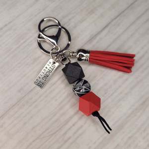 Keyring - Other: Tassel Keyring - Kia Kaha - Strong is beautiful