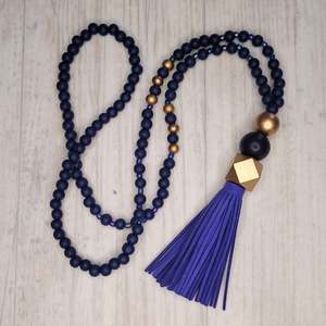 Tassel Necklace: Tassel Necklace - Taupō