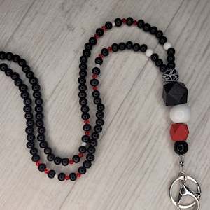 Lanyard - Kia Kaha - (fully beaded)