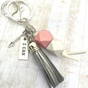 Keyring - Geo: Tassel Keyring - I can