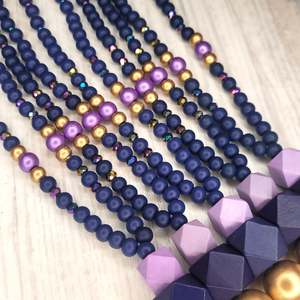 **NEW** Lanyard - Lambton Quay - (fully beaded)