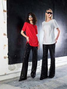 Tops: Eliza Knit T-Shirt