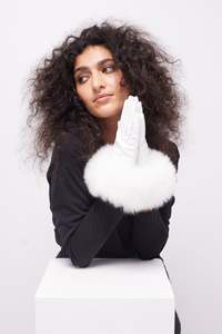 Accessories: Roxie Glove :  White