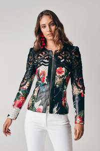 Mary Jacket - Black Leather