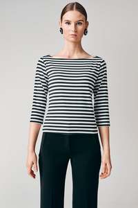 Paris Knit Top - Stripe