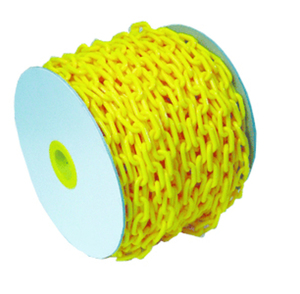 Products: Plastic Safety Chain, Yellow - Available in 25m and 50m rolls