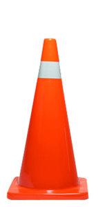 Products: 700mm Reflectorised Cone