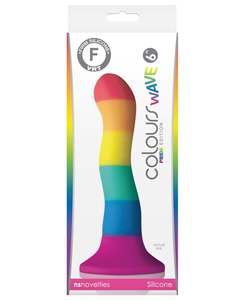 Dongs: Colours Pride Edition 6" Wave Dildo