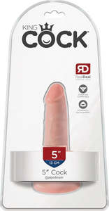 Pipedream King Cock 5" Dong With Suction