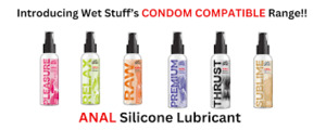 Lubricant: Wet Stuff premium anal lube