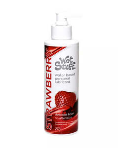 Wet Stuff Water Based Lubrication Strawberry 270g