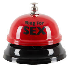 Novelties: Ring For Sex bell