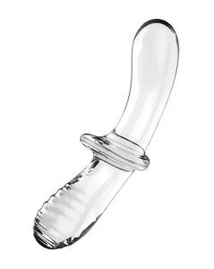 Satisfyer Double Crystal Glass Dildo