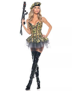 Lingerie: Commando costume