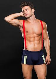 Envy fireman trunk & suspenders
