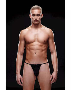 Menswear: Envy Microfiber G-String Black