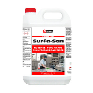 Chemicals: Surfa-San No Rinse Food Grade Disinfectant/ Sanitiser