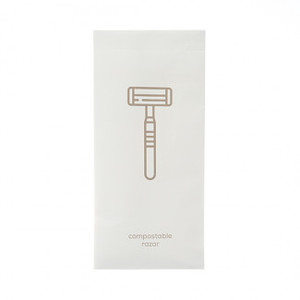 Rockstock Shaving Kit with Compostable Razor Handle (125 kits/ctn)