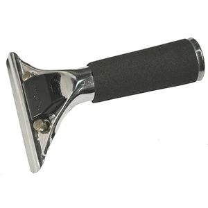 Janitorials: Ettore Master Stainless Handle – Quick Release with rubber grip