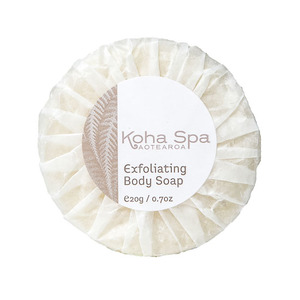 Guest Amenities: Koha Spa Exfoliating Body Soap 20g (375 soap/ctn)