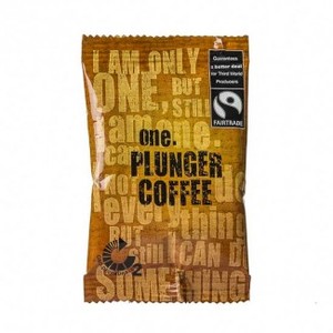 Products: One Fairtrade Plunger Coffee (75 sachets/ctn)